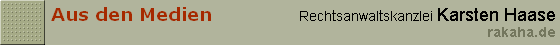 Aus den Medien