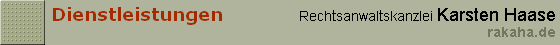 Dienstleistungen